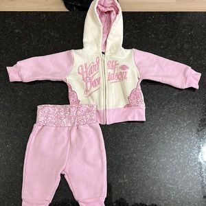 Harley Davidson Baby Girl Outfit